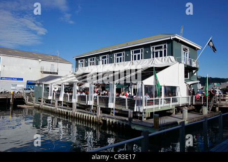 Neuseeland, Wellington, Queens Wharf Stockfoto