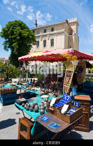 Frankreich, Vaucluse, Lubéron, Isle Sur la Sorgue, Possen und gebrauchte waren internationale Messe Stockfoto