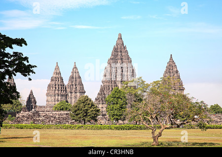 Hinduistische Tempel Prambanan. Indonesien, Java, Yogyakarta Stockfoto