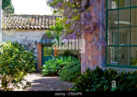 Merkmal der Meridian-Studios in Kalifornien "Santa Barbara" Stockfoto