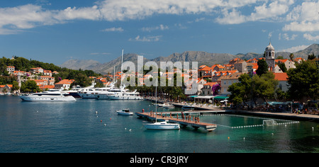 Kroatien, Dalmatien, dalmatinische Küste, Cavtat Stockfoto