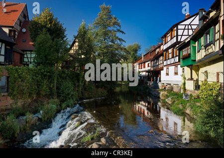 Kaysersberg, Elsass, Vogesen, Frankreich, Europa Stockfoto