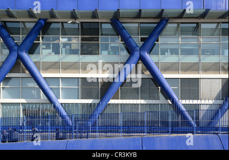 Fassade des Hotels du Département des Bouches-du-Rhône (Von will Alsop) in Saint Just Marseille Provence France Stockfoto