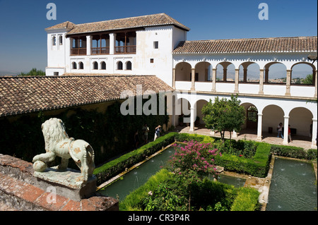 Alhambra Palast, Granada, Andalusien, Spanien, Europa Stockfoto