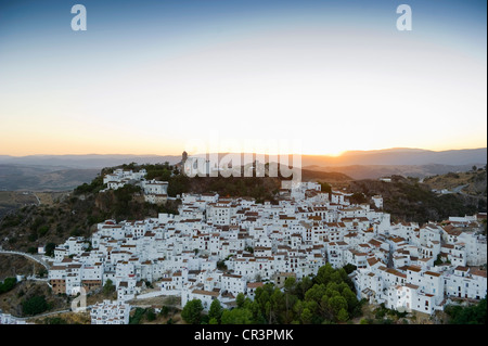 Casares, weißes Dorf in Marbella, Andalusien, Spanien, Europa Stockfoto