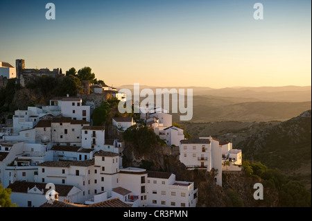 Casares, weißes Dorf in Marbella, Andalusien, Spanien, Europa Stockfoto