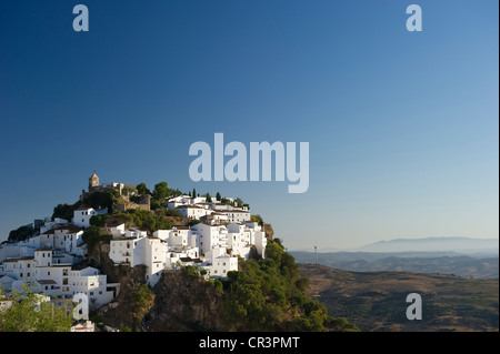 Casares, weißes Dorf in Marbella, Andalusien, Spanien, Europa Stockfoto