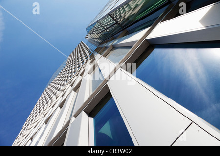 NEXTOWER, Turm Büroprojekt, Palais Quartier, Thurn und Taxis-Platz, Frankfurt Am Main, Hessen, Deutschland, Europa Stockfoto