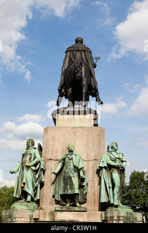 Denkmal für König Friedrich Wilhelm III. von Preußen von Gustav Blaeser, quadratische Heumarkt, Köln, Nordrhein-Westfalen Stockfoto