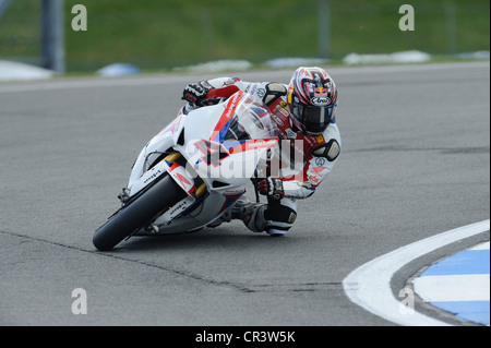 Aoyama auf der Honda, Superbike 2012 Stockfoto