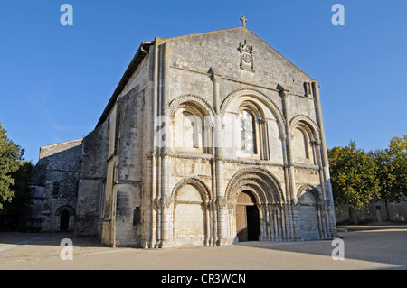 Abbaye Sainte Marie-Aux-Dames, Kloster, Kirche, Saintes, Charente-Maritime, Poitou-Charentes, Frankreich, Europa Stockfoto