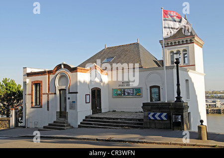 Musee Jules Verne Museum, Nantes, Departement Loire-Atlantique, Pays De La Loire, Frankreich, Europa, PublicGround Stockfoto