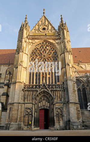 Kathedrale Saint-Etienne, Sens, Yonne, Bourgogne, Burgund, Frankreich, Europa, PublicGround Stockfoto