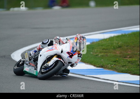 Aoyama auf der Honda, Superbike 2012 Stockfoto