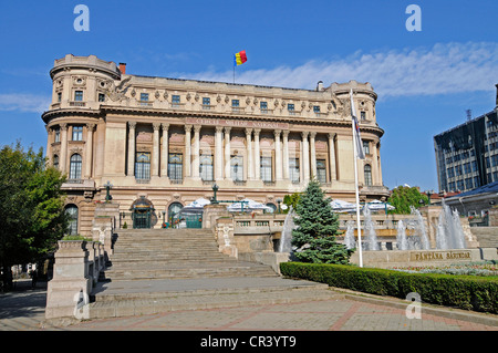 Cercul Militar National, Offiziersmesse, Militärgebäude, Restaurant, Museum, Bukarest, Rumänien, Osteuropa, PublicGround Stockfoto