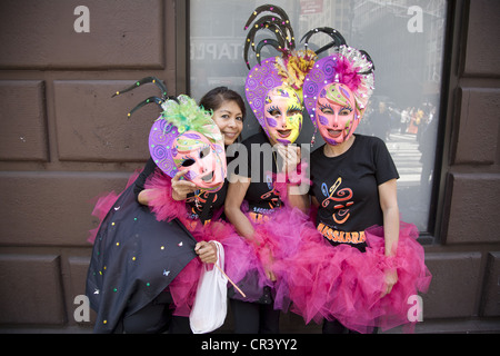 Philippinische Independence Day Parade, Madison Avenue, New York City. Stockfoto