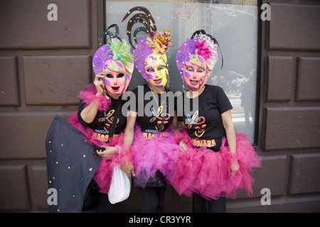 Philippinische Independence Day Parade, Madison Avenue, New York City. Stockfoto