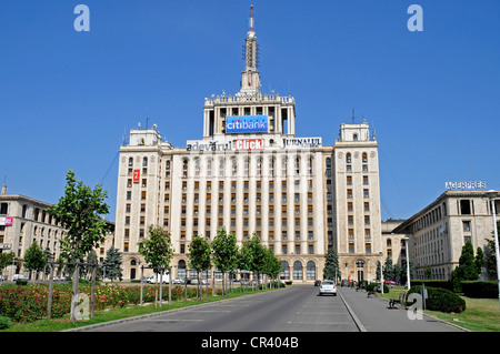 Casa Presei Libere Haus der freien Presse, Piata Presei Libere Quadrat, Bukarest, Rumänien, Osteuropa, Europa Stockfoto