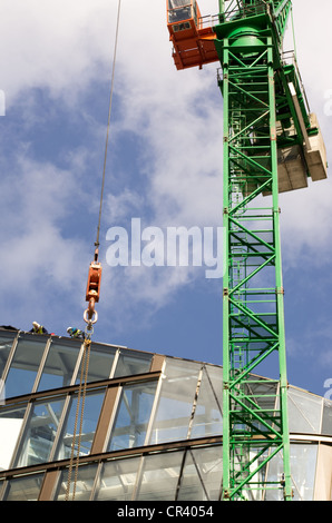 Ein Blick auf die neuen 400,00 qm. Co-Operative Society neue HQ Gebäude Manchester als der erste Teil der NOMA-Sanierung Stockfoto