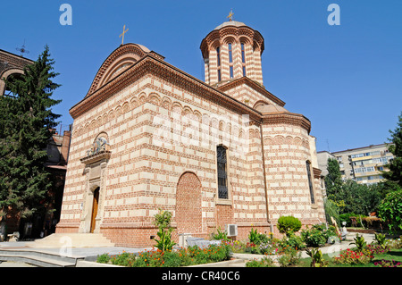 Schwarze Curtea Veche, Kirche St. Anton Old Court, Bukarest, Rumänien, Osteuropa, PublicGround Stockfoto