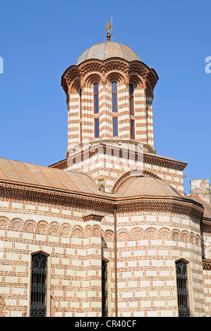 Schwarze Curtea Veche, Kirche St. Anton Old Court, Bukarest, Rumänien, Osteuropa, PublicGround Stockfoto