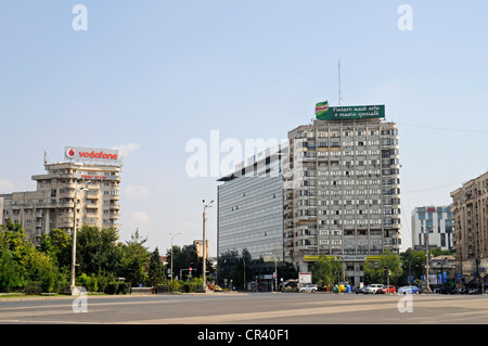 Piata Victoriei Square, Bukarest, Rumänien, Osteuropa, PublicGround Stockfoto