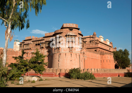 Indien, Rajasthan State, Bikaner, Junagarh Fort Stockfoto