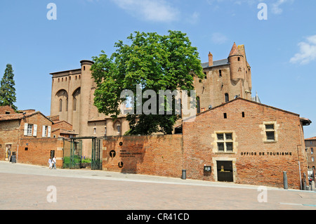 Tourist-Information, Musée Toulouse-Lautrec Museum, Albi, Departement Tarn, Midi-Pyrénées, Frankreich, Europa Stockfoto