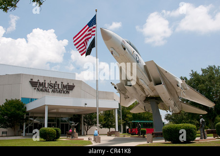 Nationales Museum der Naval Aviation in Pensacola Florida USA Haupteingang Stockfoto