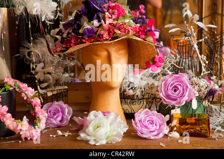 Frankreich, Paris, Legeron Workshop, künstliche Blume designer Stockfoto