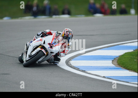 Aoyama auf der Honda, Superbike 2012 Stockfoto