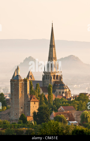 Frankreich, Saone et Loire, Autun, Kathedrale St Lazare Stockfoto