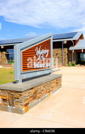 Wyoming Welcome Center uns WY Rest Reiseinformationen zu stoppen Stockfoto