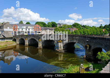 Brücke über den Fluss Slaney, Enniscorthy, County Wexford, Irland, Europa Stockfoto