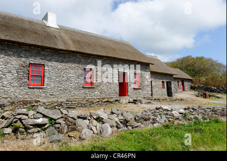 Hunger auf dem Land, Museum, Halbinsel Dingle, County Kerry, Irland, Europa Stockfoto