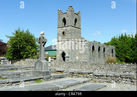 Alte Abtei, Cong, County Mayo, Irland, Europa Stockfoto