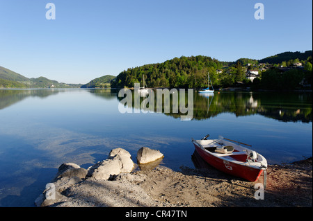 Fuschlsee-See in der Nähe von Fuschl, Salzburger Land, Österreich, Europa Stockfoto