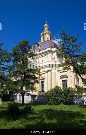 Russland, St. Petersburg, UNESCO-Weltkulturerbe, Dom St. Peter und Paul in Peter und Paul Fortress Stockfoto