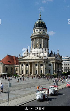 Französischer Dom in Gendarmenmarkt Square, Berlin, Deutschland, Europa Stockfoto