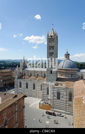 Duomo di Siena, Cattedrale di Santa Maria Assunta Dom, Siena, Toskana, Italien, Europa Stockfoto