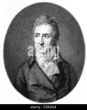 August Friedrich Ferdinand von Kotzebue (1761-1819), Dramatiker, Schriftsteller, Konsul Stockfoto