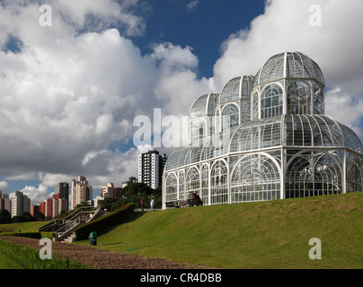 Jardim Botanico botanische Gärten, Curitiba, Paraná, Brasilien, Südamerika Stockfoto