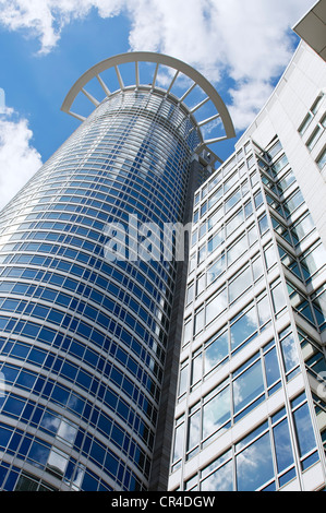 Westend Tower, Hauptsitz der DZ Bank, Frankfurt Am Main, Hessen, Deutschland, Europa Stockfoto