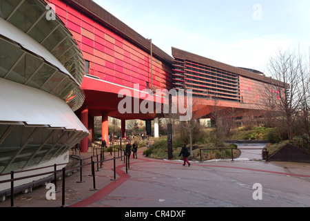 Musée du Quai Branly, Musée du Quai Branly, MQB, Paris, Frankreich Stockfoto