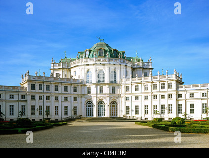 Jagdschloss Stupinigi, gebaut aus dem Jahr 1729 von F. Juvarra, Turin Provinz Piemont Italien, Europa Stockfoto