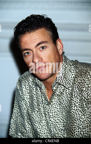 Van Damme, Jean-Claude, * 18.10.1960, belgischer Schauspieler, Porträt, Hamburg, 16.11.1995, Stockfoto