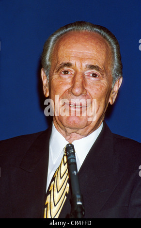 Peres, Shimon, 2.8.1923 - 28.9.2016, israelischer Politiker, Porträt, 1996, Stockfoto