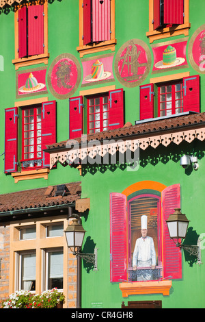 Frankreich, Rhone, Les Monts d ' or, Collonges au Mont d ' or, das Paul Bocuse Restaurant Stockfoto