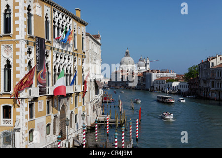 Istituto Veneto di Scienze, Lettere Ed Arti, Palazzo Cavalli-Franchetti, San Marco Viertel, Venedig, UNESCO-Welterbe Stockfoto