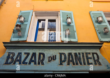 Europäische Hauptstadt der Kultur 2013, Panier, Bezirk, Bazar du Panier Shop, Marseille, Bouches-du-Rhône, Frankreich Stockfoto